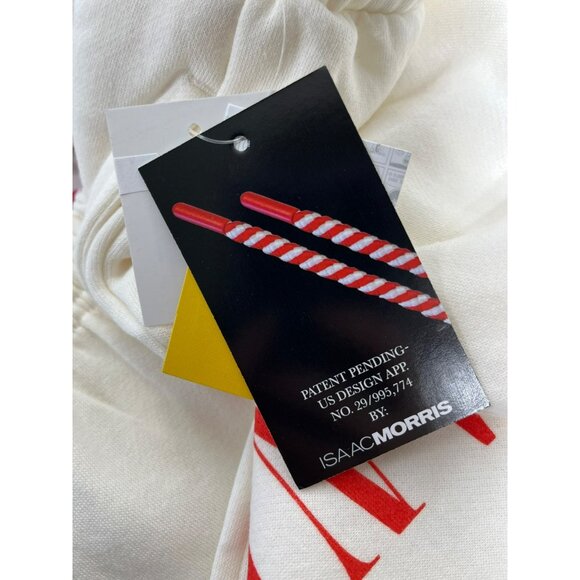 Peanuts Gang Snoopy And Friends Womens Large Holiday Jogger Sweatpants Off White - Picture 16 of 16